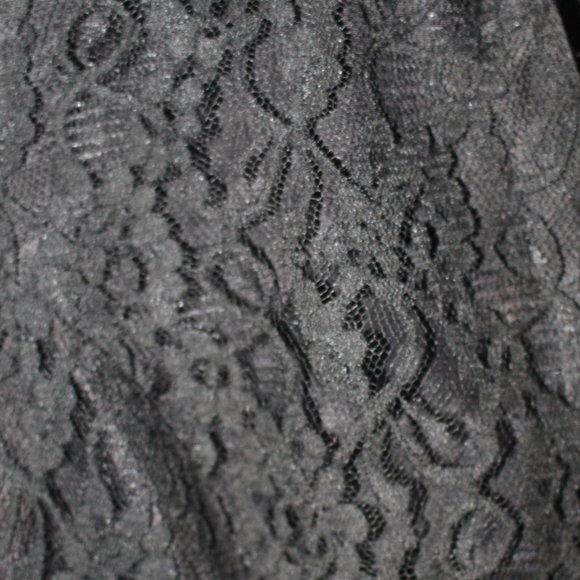Vintage Black Lace Blazer - Picture 3 of 5